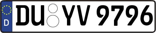 DU-YV9796