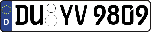 DU-YV9809