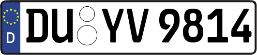 DU-YV9814