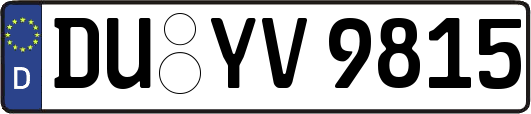 DU-YV9815