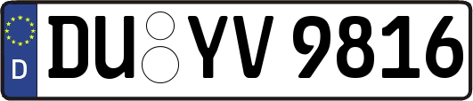 DU-YV9816