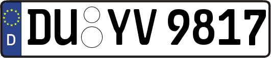 DU-YV9817