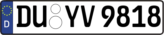 DU-YV9818