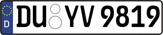 DU-YV9819