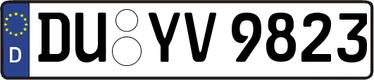 DU-YV9823