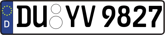 DU-YV9827