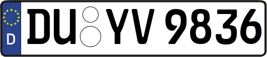 DU-YV9836
