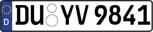 DU-YV9841