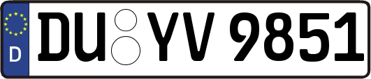 DU-YV9851
