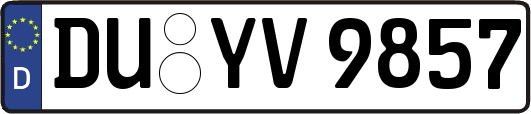 DU-YV9857