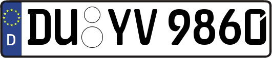 DU-YV9860