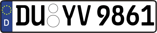 DU-YV9861