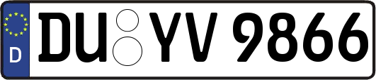 DU-YV9866