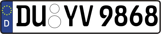 DU-YV9868