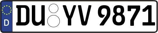 DU-YV9871