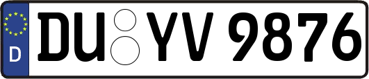 DU-YV9876