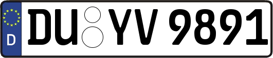 DU-YV9891