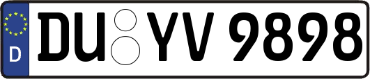 DU-YV9898