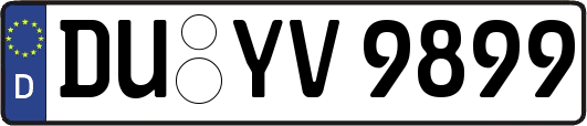 DU-YV9899