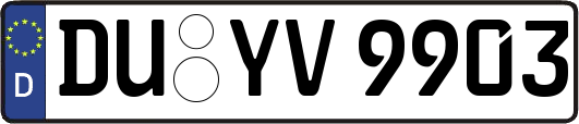 DU-YV9903
