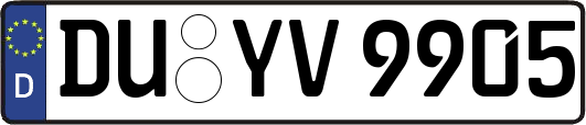 DU-YV9905
