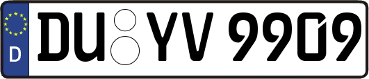 DU-YV9909