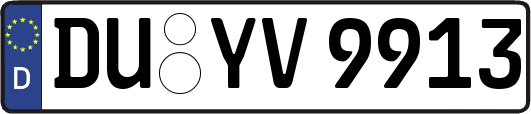 DU-YV9913