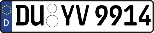 DU-YV9914