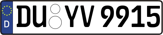 DU-YV9915