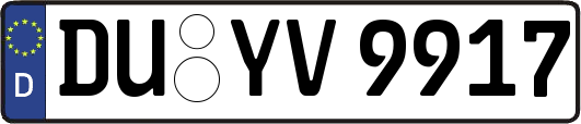 DU-YV9917