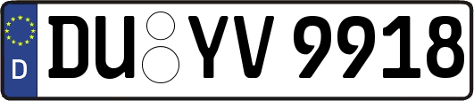 DU-YV9918