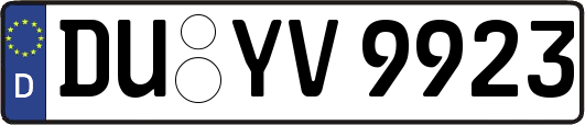 DU-YV9923