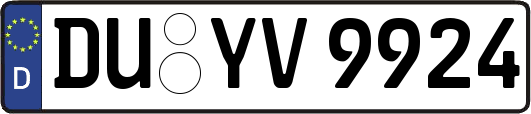 DU-YV9924