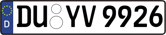 DU-YV9926