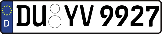 DU-YV9927
