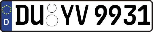 DU-YV9931