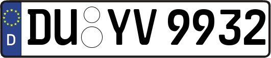 DU-YV9932