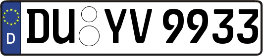 DU-YV9933