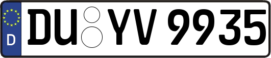 DU-YV9935