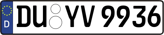 DU-YV9936