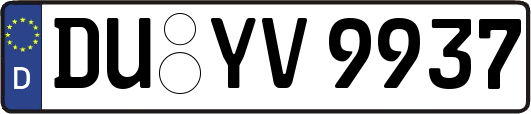 DU-YV9937