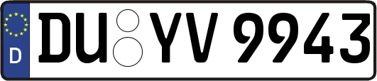 DU-YV9943