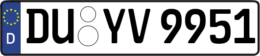 DU-YV9951