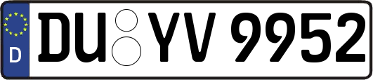 DU-YV9952