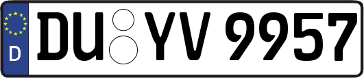 DU-YV9957