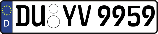 DU-YV9959