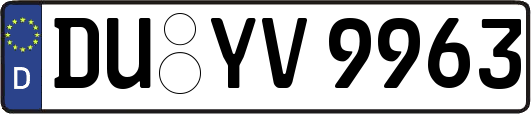 DU-YV9963