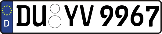 DU-YV9967