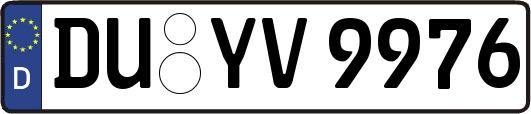 DU-YV9976