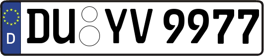 DU-YV9977